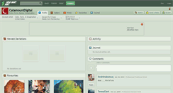 Desktop Screenshot of catamountdigital.deviantart.com