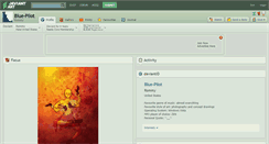 Desktop Screenshot of blue-pilot.deviantart.com