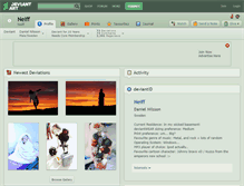 Tablet Screenshot of neiff.deviantart.com