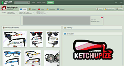 Desktop Screenshot of ketchupize.deviantart.com