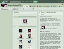 Tablet Screenshot of amazinglybeautiful.deviantart.com