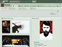 Tablet Screenshot of nosvertu.deviantart.com