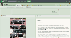 Desktop Screenshot of icy-kat.deviantart.com
