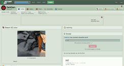 Desktop Screenshot of darkdars.deviantart.com