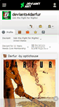 Mobile Screenshot of deviants4darfur.deviantart.com