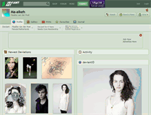 Tablet Screenshot of ma-aikeh.deviantart.com