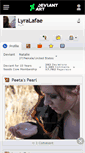Mobile Screenshot of lyralafae.deviantart.com