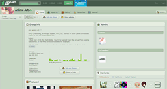 Desktop Screenshot of anime-arts.deviantart.com