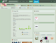 Tablet Screenshot of anime-arts.deviantart.com