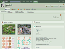 Tablet Screenshot of dagabster2.deviantart.com
