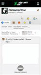 Mobile Screenshot of dienamenlose.deviantart.com