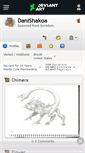 Mobile Screenshot of danishakoa.deviantart.com