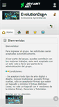Mobile Screenshot of evolutiondsg.deviantart.com