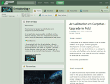 Tablet Screenshot of evolutiondsg.deviantart.com