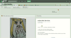 Desktop Screenshot of littlechibimiku.deviantart.com