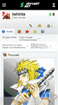 Mobile Screenshot of isshinta.deviantart.com