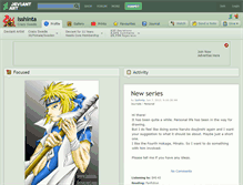 Tablet Screenshot of isshinta.deviantart.com