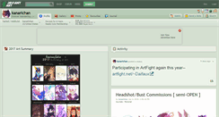 Desktop Screenshot of kanarichan.deviantart.com