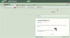 Desktop Screenshot of cupcake321.deviantart.com