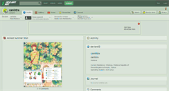 Desktop Screenshot of canistra.deviantart.com