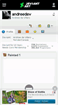 Mobile Screenshot of andreedev.deviantart.com