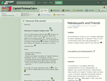Tablet Screenshot of captaintsubasaclub.deviantart.com