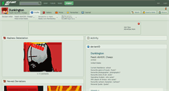 Desktop Screenshot of dunkington.deviantart.com