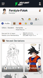 Mobile Screenshot of ferstyle-fotek.deviantart.com