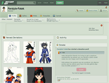 Tablet Screenshot of ferstyle-fotek.deviantart.com