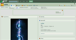 Desktop Screenshot of lexxe.deviantart.com