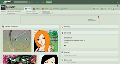 Desktop Screenshot of becca129.deviantart.com