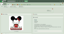 Desktop Screenshot of banes.deviantart.com