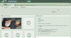 Desktop Screenshot of j-lans.deviantart.com