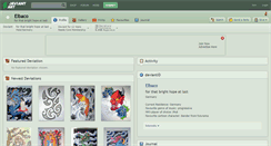 Desktop Screenshot of elbaco.deviantart.com
