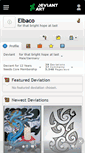 Mobile Screenshot of elbaco.deviantart.com