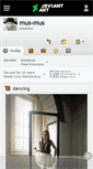 Mobile Screenshot of mus-mus.deviantart.com