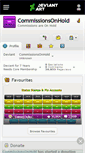 Mobile Screenshot of commissionsonhold.deviantart.com