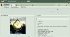 Desktop Screenshot of dusty-soul.deviantart.com