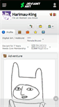 Mobile Screenshot of harimau-king.deviantart.com