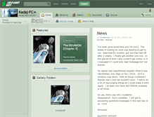 Tablet Screenshot of kadaj-fc.deviantart.com