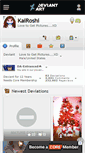 Mobile Screenshot of kairoshi.deviantart.com