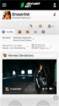 Mobile Screenshot of erosartist.deviantart.com