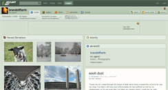 Desktop Screenshot of brandstifterin.deviantart.com