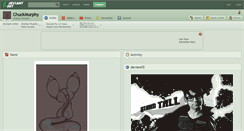 Desktop Screenshot of chuckmurphy.deviantart.com