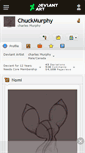 Mobile Screenshot of chuckmurphy.deviantart.com
