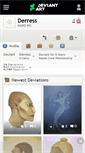 Mobile Screenshot of derress.deviantart.com