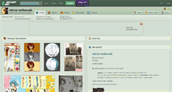 Desktop Screenshot of mirror-onthewall.deviantart.com