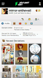 Mobile Screenshot of mirror-onthewall.deviantart.com