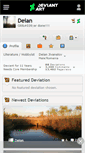 Mobile Screenshot of deian.deviantart.com