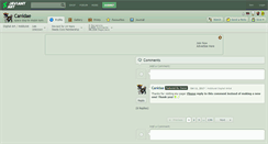 Desktop Screenshot of canidae.deviantart.com